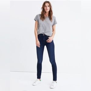 Madewell 10” High Rise Skinny Jeans, size 24